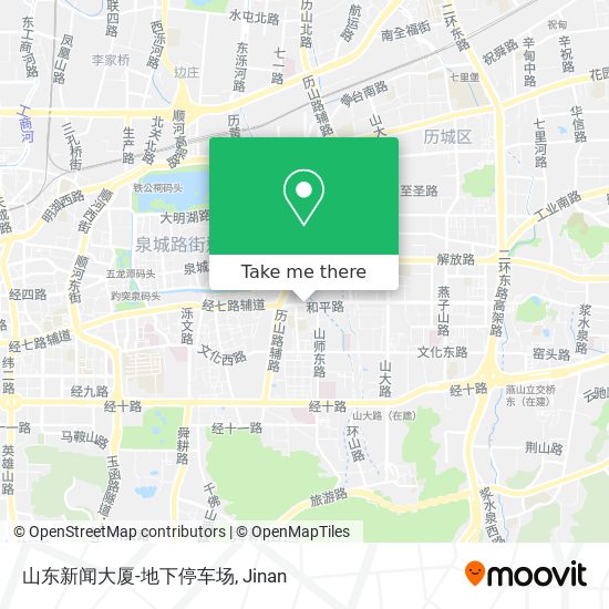 山东新闻大厦-地下停车场 map