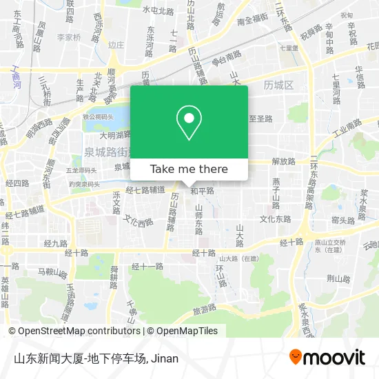 山东新闻大厦-地下停车场 map