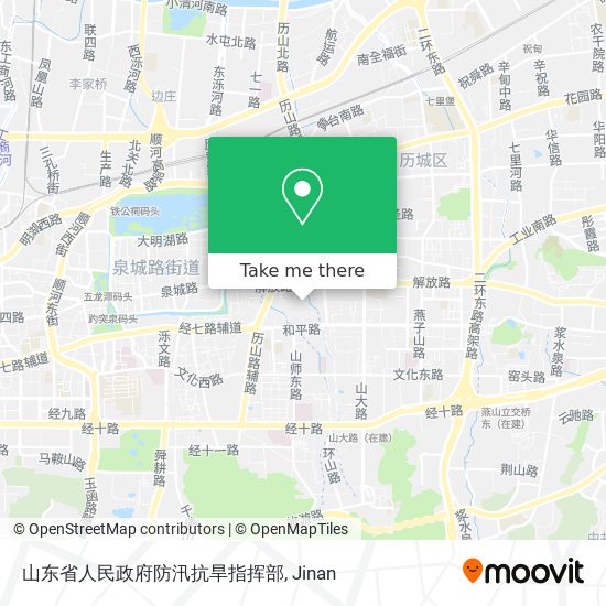 山东省人民政府防汛抗旱指挥部 map