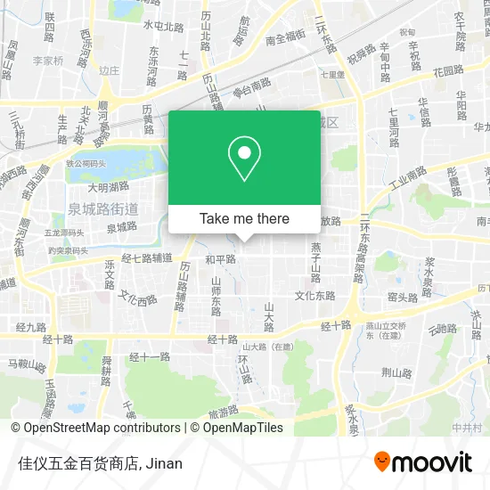 佳仪五金百货商店 map