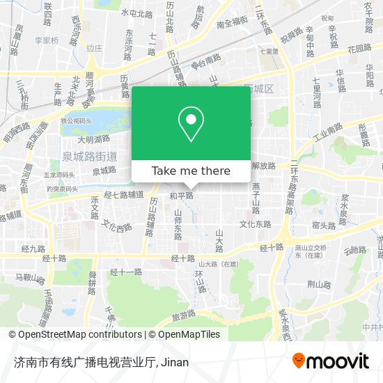 济南市有线广播电视营业厅 map