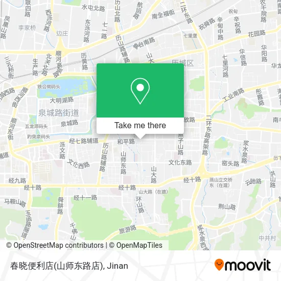 春晓便利店(山师东路店) map