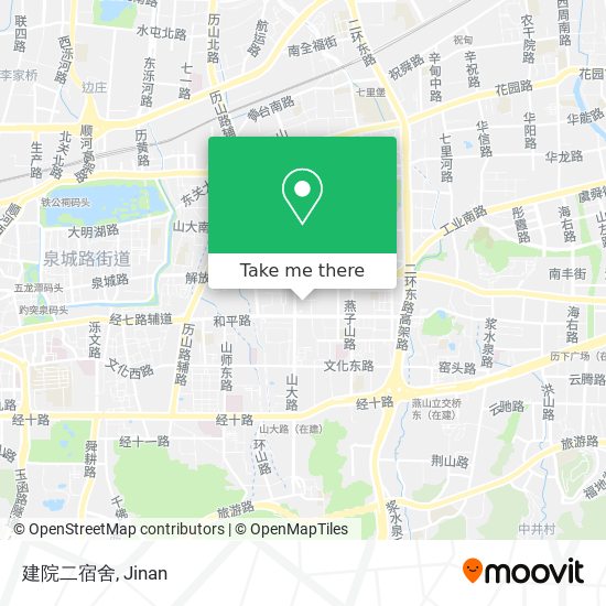 建院二宿舍 map