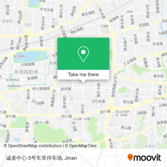 诚基中心-3号车库停车场 map