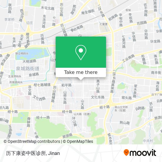 历下康姿中医诊所 map