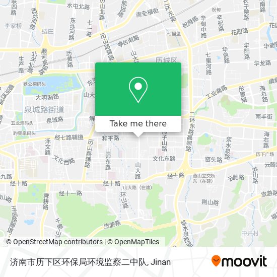 济南市历下区环保局环境监察二中队 map