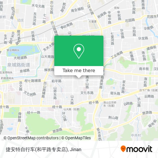 捷安特自行车(和平路专卖店) map