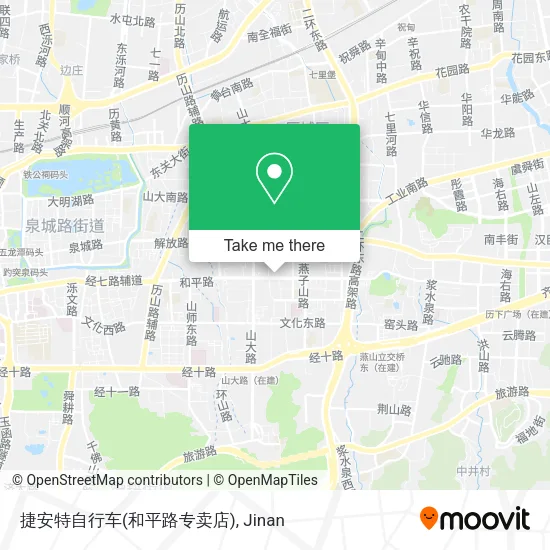 捷安特自行车(和平路专卖店) map