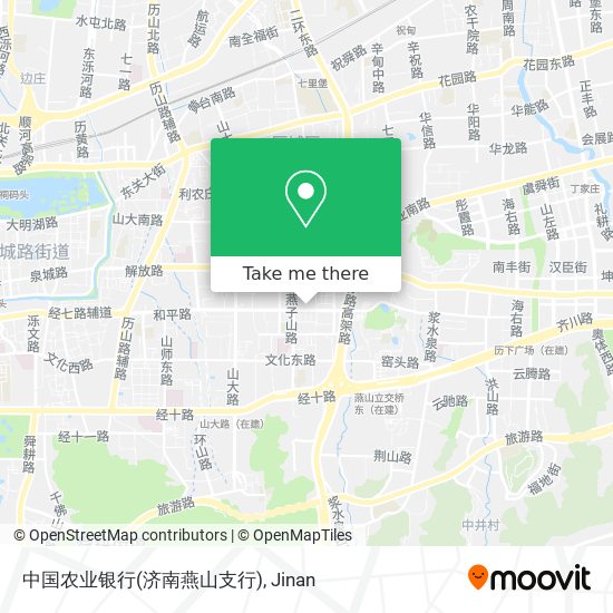 中国农业银行(济南燕山支行) map
