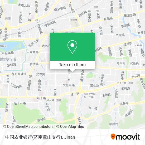 中国农业银行(济南燕山支行) map