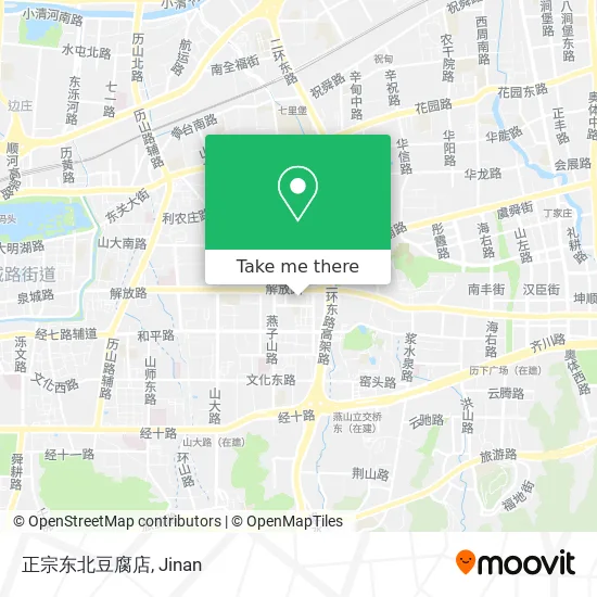 正宗东北豆腐店 map