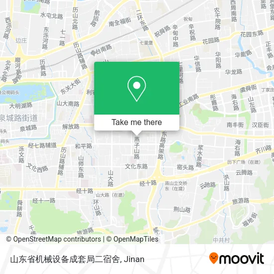 山东省机械设备成套局二宿舍 map