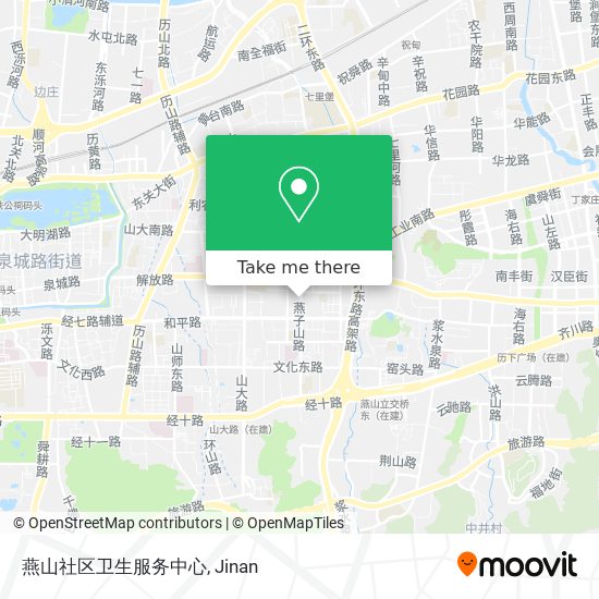 燕山社区卫生服务中心 map