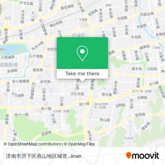 济南市历下区燕山地区城管 map