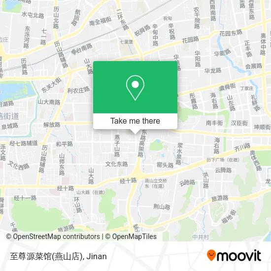 至尊源菜馆(燕山店) map