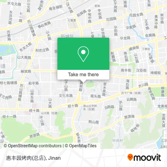 惠丰园烤肉(总店) map