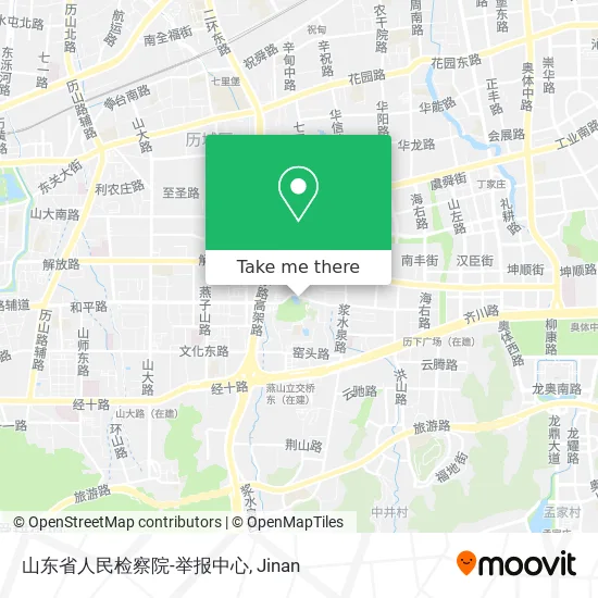 山东省人民检察院-举报中心 map