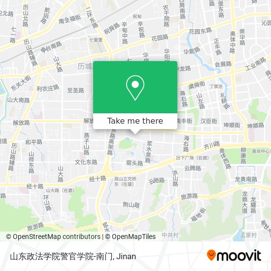 山东政法学院警官学院-南门 map