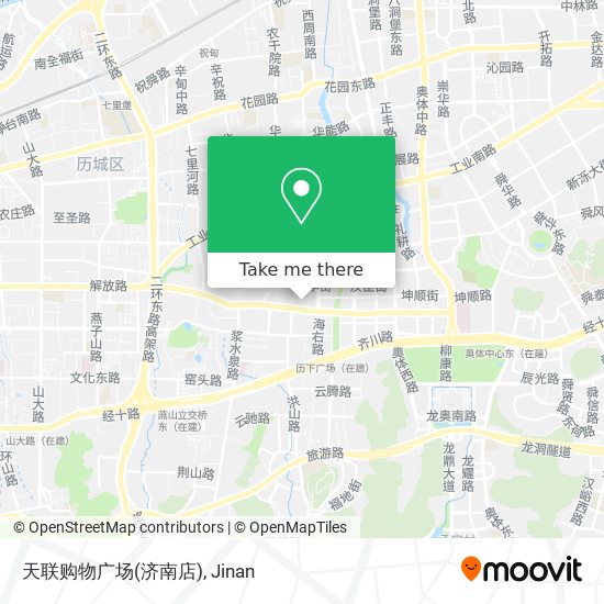 天联购物广场(济南店) map
