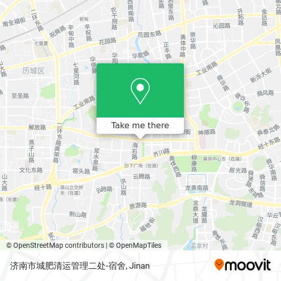 济南市城肥清运管理二处-宿舍 map