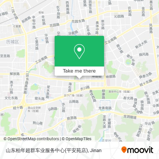 山东柏年超群车业服务中心(平安苑店) map