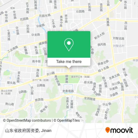 山东省政府国资委 map