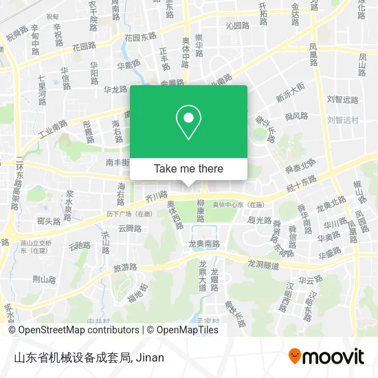 山东省机械设备成套局 map