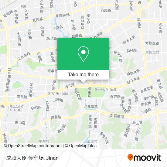 成城大厦-停车场 map