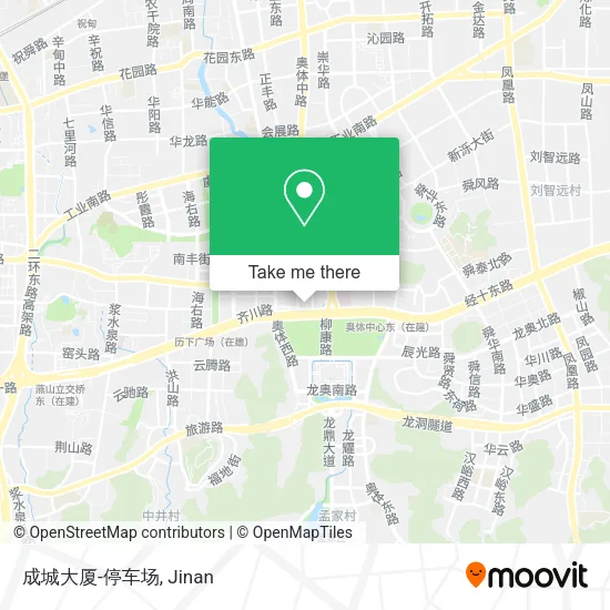 成城大厦-停车场 map