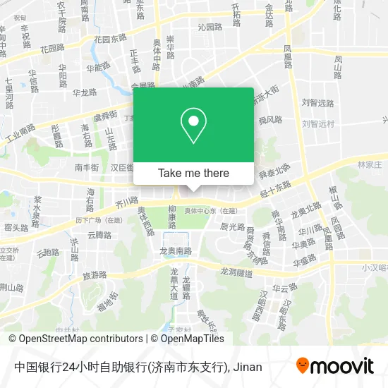 中国银行24小时自助银行(济南市东支行) map