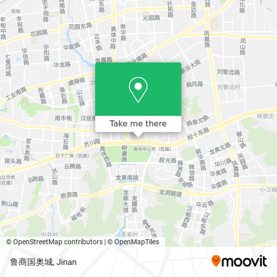 鲁商国奥城 map