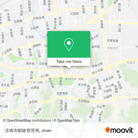 济南市邮政管理局 map