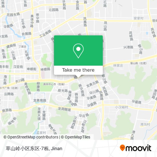 草山岭小区东区-7栋 map