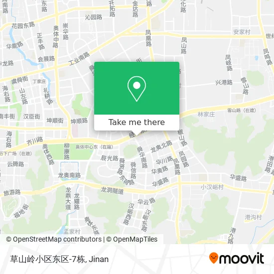 草山岭小区东区-7栋 map
