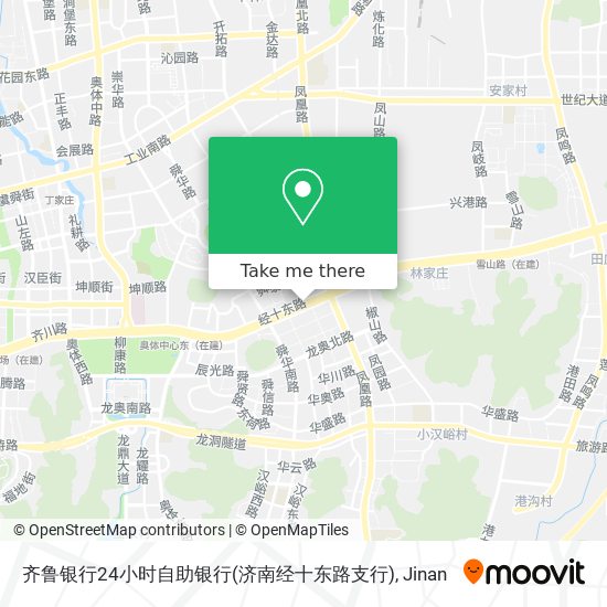 齐鲁银行24小时自助银行(济南经十东路支行) map