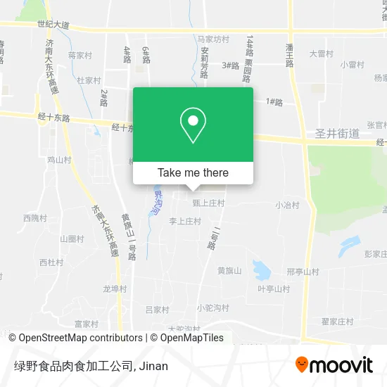 绿野食品肉食加工公司 map