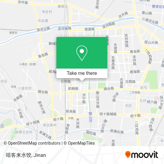 嘻客来水饺 map