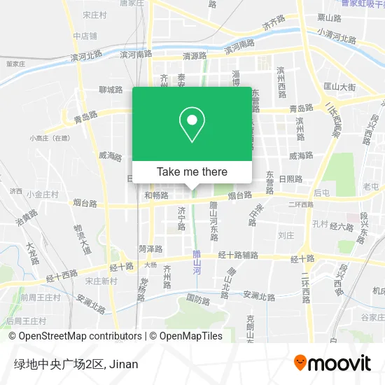 绿地中央广场2区 map