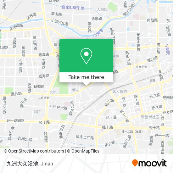九洲大众浴池 map