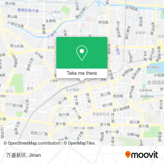 万盛新区 map
