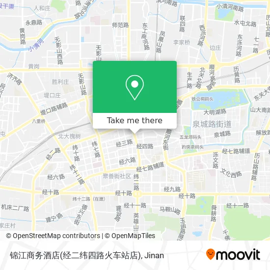 锦江商务酒店(经二纬四路火车站店) map
