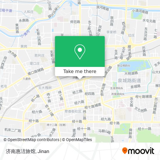 济南惠洁旅馆 map