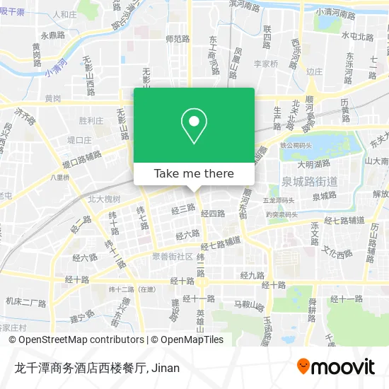 龙千潭商务酒店西楼餐厅 map