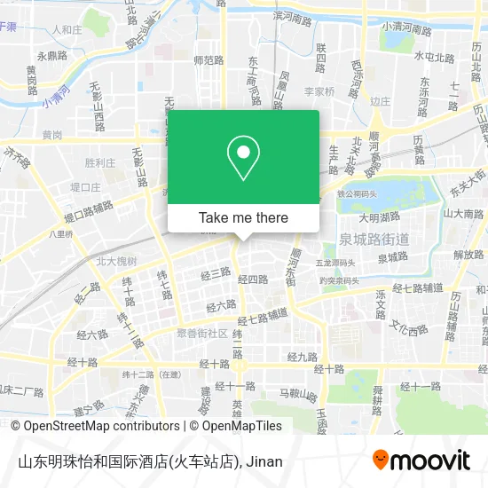 山东明珠怡和国际酒店(火车站店) map