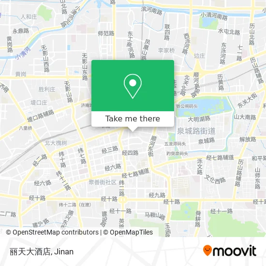 丽天大酒店 map