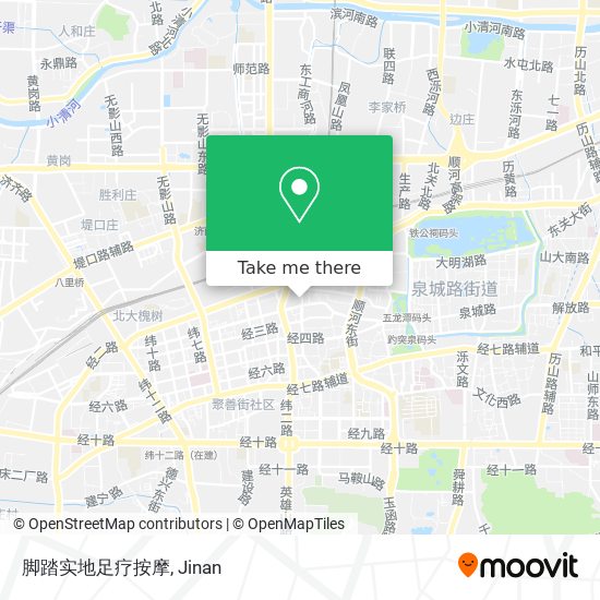 脚踏实地足疗按摩 map