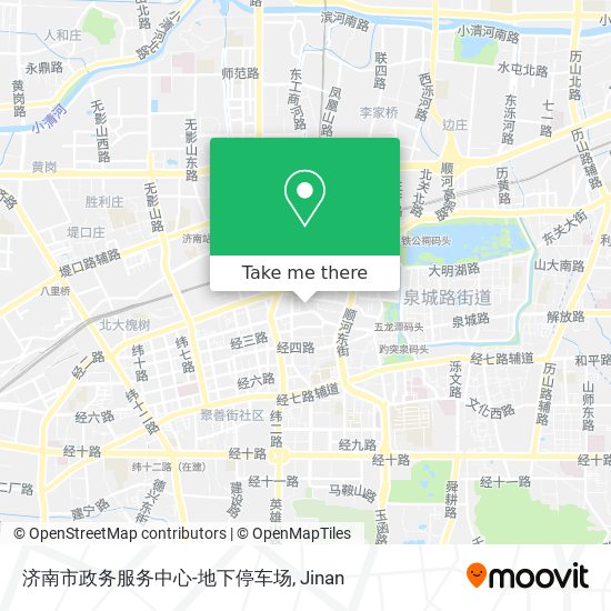 济南市政务服务中心-地下停车场 map