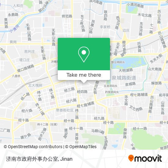 济南市政府外事办公室 map