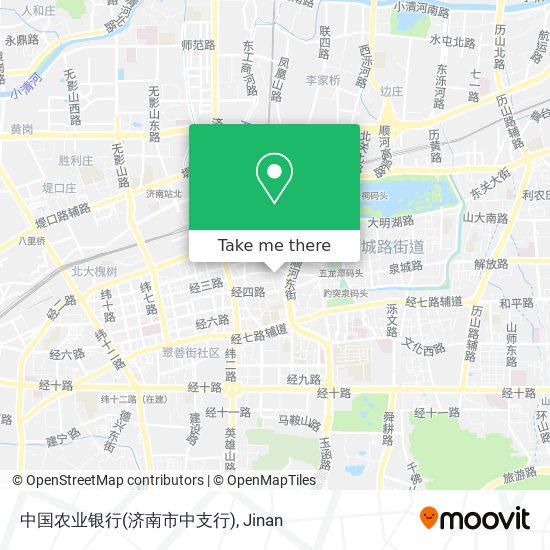 中国农业银行(济南市中支行) map