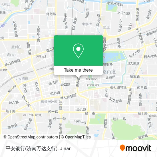 平安银行(济南万达支行) map